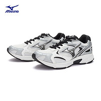 Mizuno 美津浓 Speed 2K 中性跑鞋 D1GH222909 白/银/黑 42.5