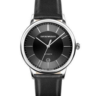 EMPORIO ARMANI 安普里奥·阿玛尼（Emporio Armani）机械手表 经典瑞士进口机芯 钢带休闲时尚男表