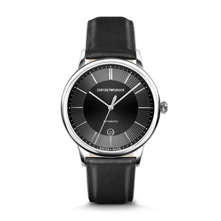 EMPORIO ARMANI 安普里奥·阿玛尼（Emporio Armani）机械手表 经典瑞士进口机芯 钢带休闲时尚男表