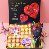 德芙巧克力礼盒装糖果花束送女友创意520情人节生日61儿童节礼物