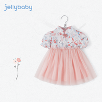 JELLYBABY2023年夏季新款儿童女童童装唐装裙子连衣裙