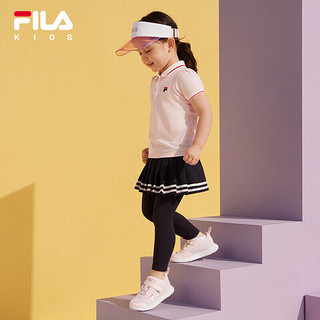 FILA 斐乐 童鞋儿童鞋子2023夏季潮男女童透气网面小童运动鞋