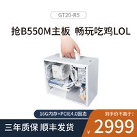 Gintol 京特尔 铭瑄全家桶迷你台式电脑主机(R5-5600、RX6600、16GB、512GB)