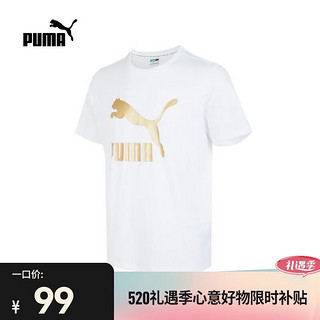 PUMA 彪马 男子休闲系列T恤 62155902 L