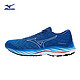 Mizuno 美津浓 Wave Rider 26 男子跑鞋 J1GC220303 黑色/深灰色 44.5