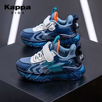 Kappa儿童运动鞋男童2023夏季新款透气网鞋女童低帮防滑休闲鞋子