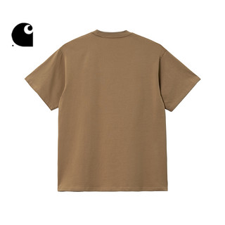 Carhartt WIP短袖T恤男装春夏新品经典LOGO字母刺绣圆领230435K