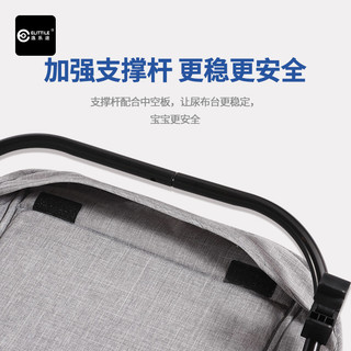 elittle 逸乐途 婴儿床便携尿布台宝宝按摩护理台新生儿多功能抚触洗澡台
