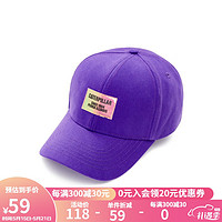 CAT 卡特彼勒 卡特纯棉鸭舌帽棒球帽CK1BCQ01173 紫色 均码