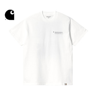 Carhartt WIP短袖T恤男装春夏地下次文化抽象图案印花潮流030187I