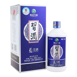 习酒贵州习酒 蓝习酒 53度 酱香型白酒 送礼商务 酱酒 500ml*1瓶