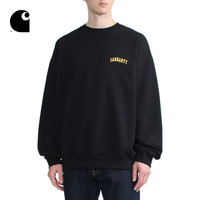 Carhartt WIP圆领卫衣男装春夏学院风LOGO底特律印花宽版221034I