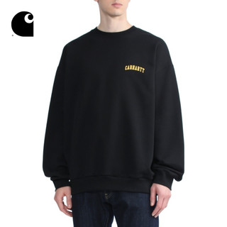 Carhartt WIP圆领卫衣男装春夏学院风LOGO底特律印花宽版221034I