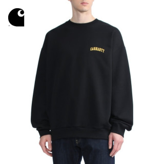 Carhartt WIP圆领卫衣男装春夏学院风LOGO底特律印花宽版221034I