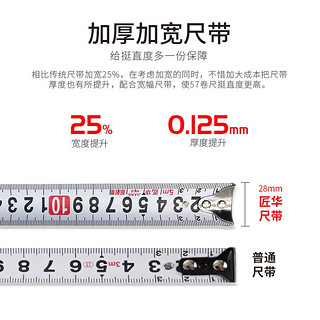JIANGHUA 匠华 JH-57 57卷尺 5*28mm