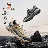 88VIP：CAMEL 駱駝 戶外防水防滑登山鞋男士運動鞋緩震耐磨女款徒步鞋