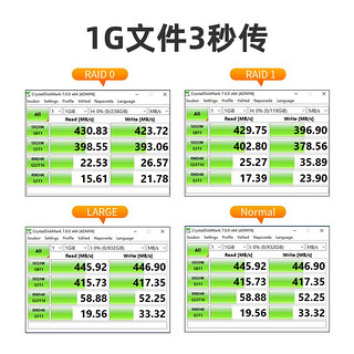 麦沃(MAIWO)硬盘阵列盒双盘位2.5英寸外置笔记本串口机械SSD固态硬盘RAID阵列外接盒 2.5