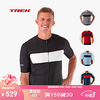 TREK 崔克 Circuit LTD 男式轻薄透气修身防晒限量版短袖骑行服 黑色/白色 L