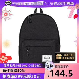 和行 Herschel  Classic 中号双肩包电脑包10485背包书包玫瑰