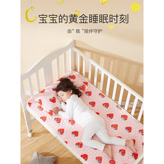 凯聪幼儿园床垫法兰绒宝宝睡垫小褥子婴儿垫子儿童拼接床褥垫冬季垫被 小恐龙(单 宽70*长160cm