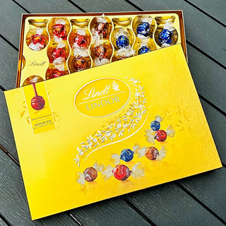 瑞士莲（lindt）进口巧克力礼盒 520情人节礼物 瑞士莲软心巧克力 瑞士莲264g精选礼盒