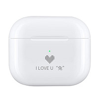 Apple 苹果 AirPods 3 MagSafe充电盒版 半入耳式真无线蓝牙耳机