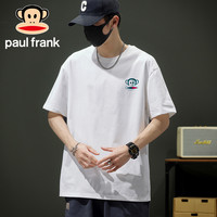 Paul Frank/大嘴猴男士休闲短袖T恤2023新款潮流青年百搭T恤上衣