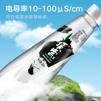 顶云泉 矿物质饮用天然水7种矿物质高锶会议家庭饮用水 黑标富锶350ML*12瓶-长白山末端