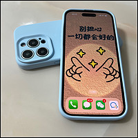 青云色适用iPhone14pro防摔简约全包手机壳13液态硅胶11直边系列苹果12纯色软壳Max网红潮牌ins风女款保护套