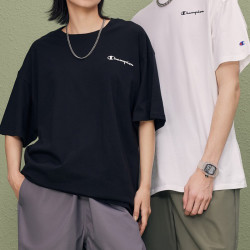 champion冠军男士印花短袖t恤