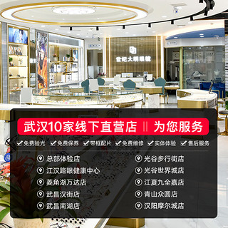 essilor 依视路 618返场】正品依视路1.60钻晶A4镜片 可选配镜框一副(多款可选)