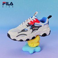 FILA 斐乐 童鞋儿童运动鞋2023夏季新款男女童中大童时尚猫爪跑步鞋