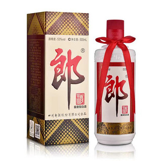 春焕新、88VIP：LANGJIU 郎酒 郎牌郎酒 53 度酱香型白酒 500ml 单瓶装