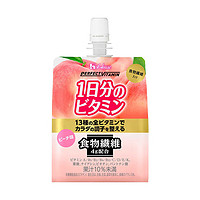 House 好侍 日本原装进口 每日维生素食物纤维果冻 桃子味 180g/个