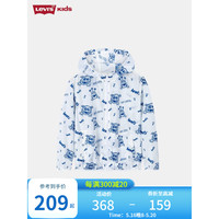 Levi's李维斯童装夏季男童小怪兽皮肤衣儿童风衣小童外套 奶白 120/60(6)