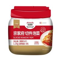 清净园 宗家府切件泡菜 1100g(韩国泡菜辣白菜酱菜咸菜下饭菜)