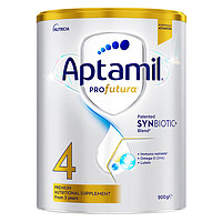Aptamil 爱他美 澳洲爱他美白金版新西兰婴幼儿配方牛奶粉900g 4段1罐装 900g