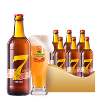 TAISHAN 泰山 啤酒 7天原浆 450ml*6瓶