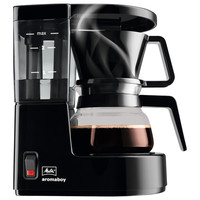 美乐家（melitta） 1015-小型迷你咖啡机家用美式滴漏式可手冲咖啡壶 黑色（40分钟自动断电）
