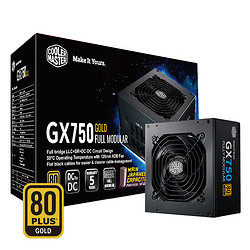 COOLER MASTER 酷冷至尊 GX750 金牌全模组电源 额定750W