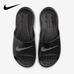 nike 耐克 女鞋时尚新款一字拖沙滩鞋舒适运动拖鞋cz7836-001