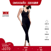 avocado | 牛油果22春夏新款瑜伽连体衣女吊带交叉美背连体服外穿