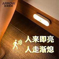 ARROW 箭牌卫浴 led感应小夜灯酷毙灯充电式不插电夜用学生宿舍台灯床头灯