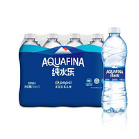 PLUS会员：pepsi 百事 可乐纯水乐 AQUAFINA 饮用天然水饮用水 550ml*12瓶