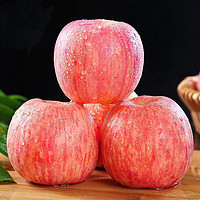 PLUS会员：枝头春 山东红富士苹果 5斤大果 （单果80-85mm）