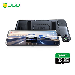 360 M系列 M320 行车记录仪 双镜头 32GB卡