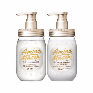 Amino mason 阿蜜浓梅森栀子花洗发水护发素套装450ml*2瓶