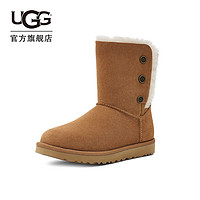 UGG 女士圆头短筒雪地靴 1127151