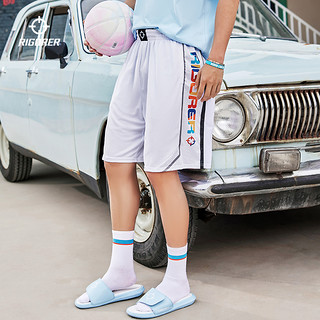 RIGORER 准者 篮球短裤男夏季薄款美式五分裤跑步运动街头时尚潮流休闲女