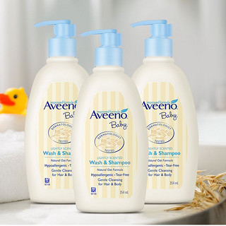 Aveeno 艾惟诺 每日倍护洗发沐浴354ml 压泵装 三件装